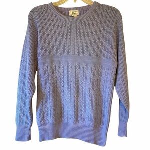 Lacoste Izod Vintage Knit Crewneck Sweater Sz Med